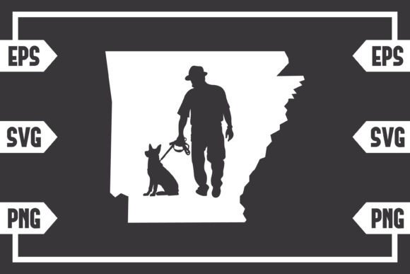 Arkansas - Guy with Dog