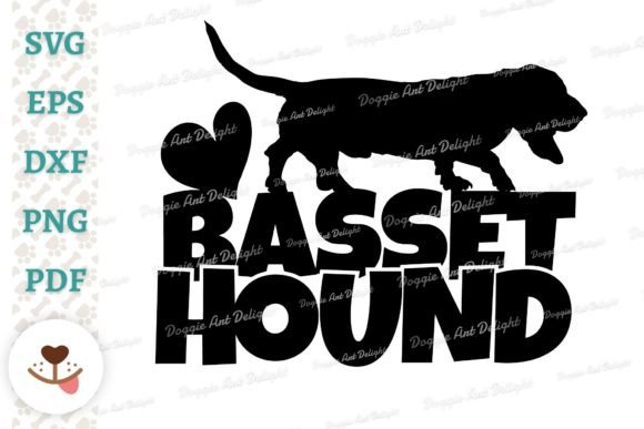 Basset Hound Dog Lover Cliaprt Version 2