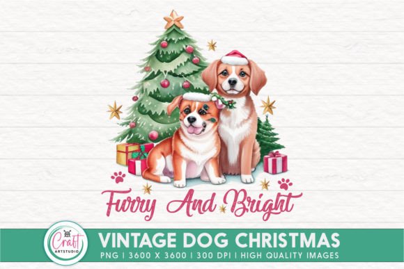 Christmas Dog PNG Sublimation