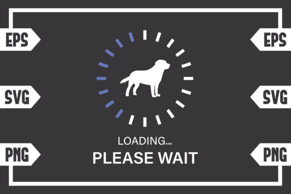 Dog Loading Please Wait
