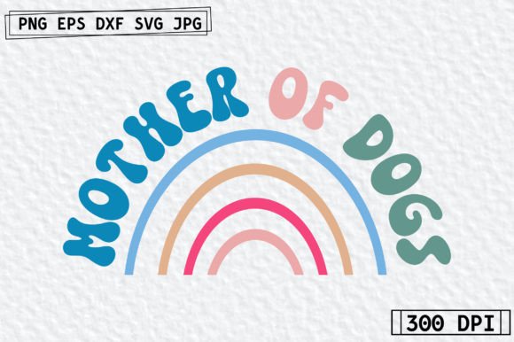 Dog Retro Sublimation Design