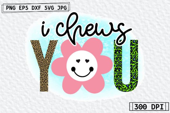 Dog Valentines Sublimation Design