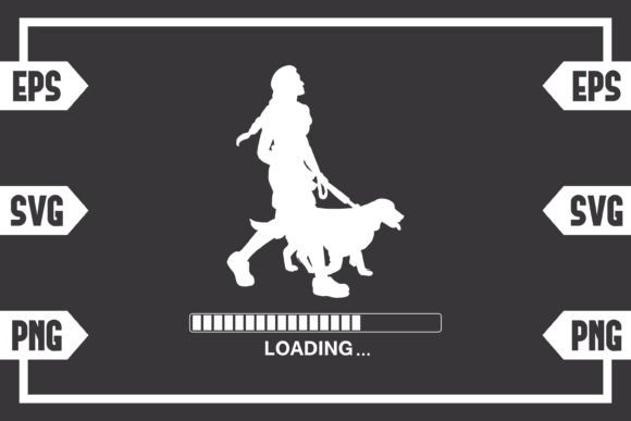 Female with Dog Loading