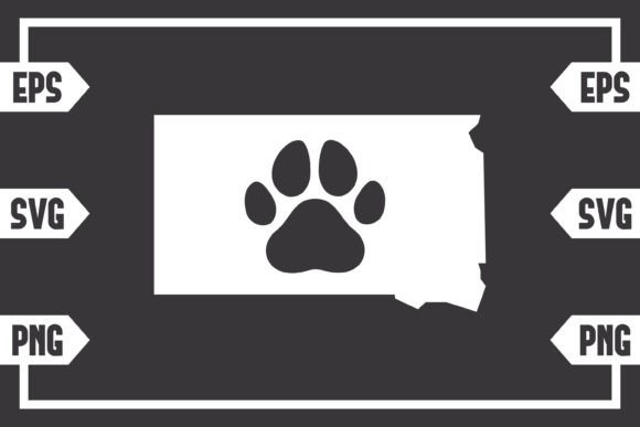 South Dakota - Dog Paw