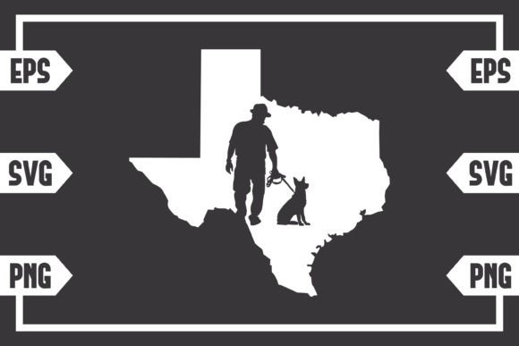 Texas Guy with Dog