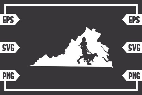 Virginia - Female with Dog